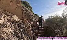 Deutsche Dünne Blonde Milf Fickt Outdoor Im Urlaub In Turnschuhen