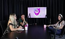 Lexi Mallet Sloppy Blowjob Reverse Gangbang