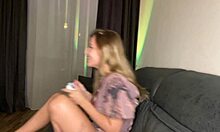 We just wanted to play a console with a friend ended up with a hot fuck virtual sex