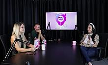 Lexi Mallet Sloppy Blowjob Reverse Gangbang