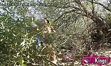 Briseida's OUTDOOR ROOKIE HUNT for FUCKING