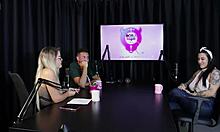 Lexi Mallet Sloppy Blowjob Reverse Gangbang