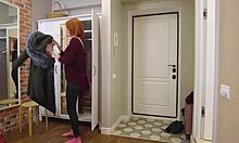 Redhead let her step daddy fuck tight pussy