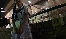cute japanese school girl cosplayer secret video