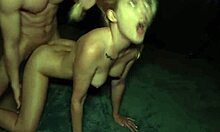 Cucked husband films rough college fuck with petite teen in doggystyle