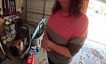 ali allure fucks her garage repair man