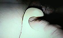 isn't it hot seeing her cum run out from the dildo fuck?