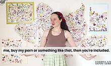 About My Sticker Collection With Girlfriend In Voyeur Backstage