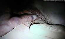 isn't it hot seeing her cum run out from the dildo fuck?