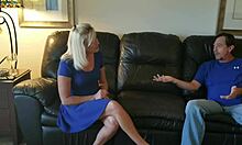 Wife's stripper sister exposes hot pussy