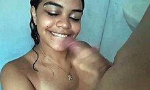 entering my stepsister's shower to fuck her tight pussy hard 😏