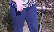 Best Outdoor Pissing Powerful Urine Stream In Amateur Compilation