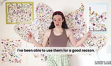 About My Sticker Collection With Girlfriend In Voyeur Backstage