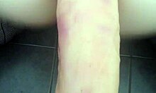 Dildo stretching ass