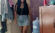 sol is a sexy virgin latina who loves to wear miniskirts and high heels