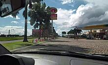 Minha Namorada Perdeu Aposta E Se Masturbou No Restaurante!