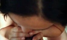 mi cuñado me encontró desnuda y me hizo mamar antes de follar