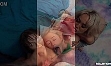 What dirty dares are happening in this dorm room? College students fucking, blowing, and cumming in wild orgy