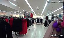 Striking Czech Cutie Fucked In Mall POV