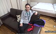 Flawless Czech Teen Teased In Supermarket