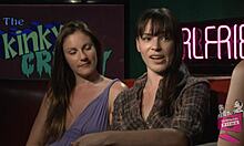 Julia Ann Drops By The Studio To Talk About Her Movies And Share Some Scenes Where She Struggles To Get To A Teen 18+ Girls Cookie