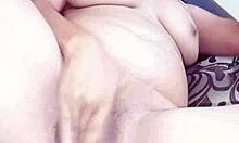 He fingers my tight pussy until I cum hard and get soaking wet.