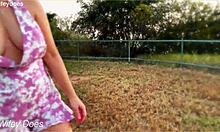 wife strips and flashes tits opposite public hotel