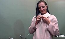 Striking Czech Cutie Fucked In Mall POV