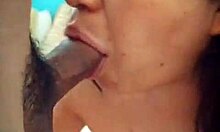 mi cuñado me encontró desnuda y me hizo mamar antes de follar