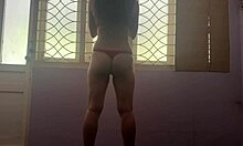 Fine Big Ass Girl Workout At Home