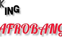 Black Ebony Pussy Stretching in Homemade Scene