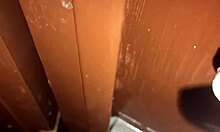 catching my stepdaughter in panties, rubbing cock on her pussy to make her horny