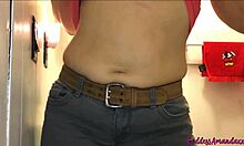 Collecting pee for worship!