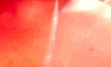 Indian woman with big tits gets mouth fucked