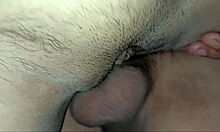 Sexy Skinny Girl Writhes in Anal Pleasure, Receiving a Creampie.