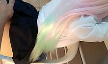 big ass college girl gets fucked in pov doggy cosplay