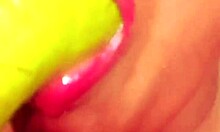 Indian woman with big tits gets mouth fucked