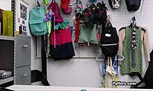 Watch Him Check Her Holes With Flashlight And Dick!