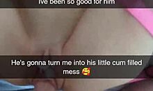 Cheating Milf Wife Bred And Creampied On Snapchat Compilation