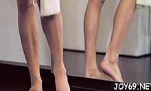 legal age teen opens legs for solo play