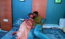 Hot Desi Couple Excited For Early Morning Romance.