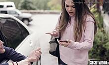 Sext teen 18+ athena faris banged hard by crazy stranger with big penis