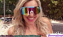 Incredible huge shots compilation - cum on tits.