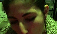 Teen Natalie Sneaks A Blowjob With Big Tits!