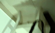 She moans deliciously on the bed