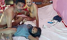 mmf amazing xxx hot fucking with my friends beautiful wife 3some fucks hanif and popy khatun and manik mia