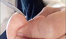 Woman Applies Makeup While Being Secretly Watched On Hidden Camera