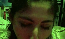 Teen Natalie Sneaks A Blowjob With Big Tits!