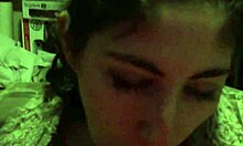 Teen Natalie Sneaks A Blowjob With Big Tits!