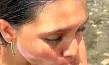 Who caught that blowjob outside?